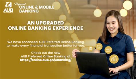 aub preferred online banking|Asia United Bank.